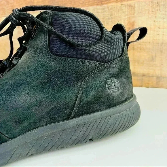 Timberland Boltero Leather Hi Top Sneaker Boots - Picture 6 of 9